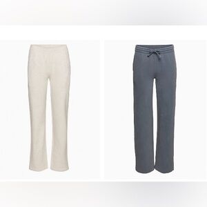 Cozy Fleece Boyfriend Straight & Basic Wide Sweatpant Bundle